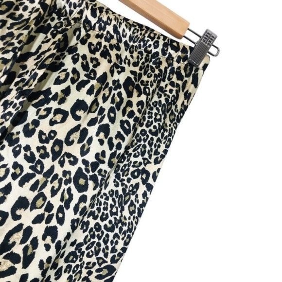 VICTORIA'S SECRET Satin Leopard Print Pants Size X-Small - Picture 4 of 7